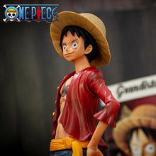 28cm Confident Smiley Luffy Three Form Face Changing Doll Action Figurine