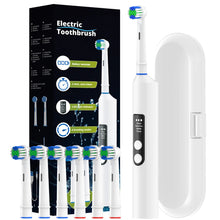 Smart Rotating Electric Toothbrush 4 Modes with 6 Heads