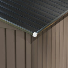 Garden Storage Unit w/ Locking Door Foundation Kit Air Vent