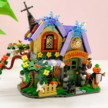 Halloween Building Block Hut House