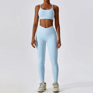 2PCS Seamless Leggings Set