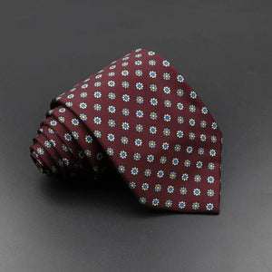 Silk 7.5cm Soft Colorful Novelty Necktie