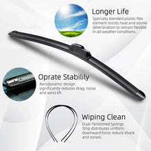 Soft Rubber J Hook Windscreen Wiper