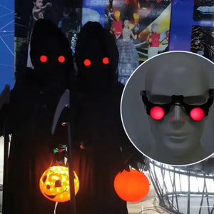 Halloween Horror Red Eye Glasses Prop