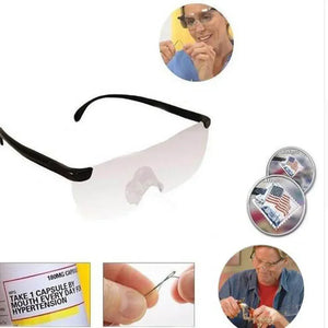 160% Magnification Magnifier Portable Helping Hand Glasses