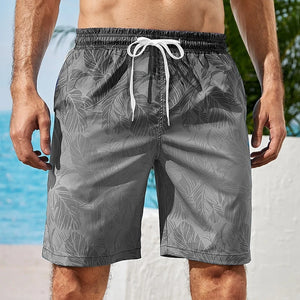 Gradient Palm Trees Hawaiian Beach Shorts