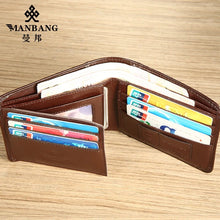 Genuine Leather Original Tri-Fold Wallet