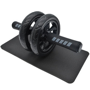 Mute Non-slip Double-Wheel Abdominal Roller