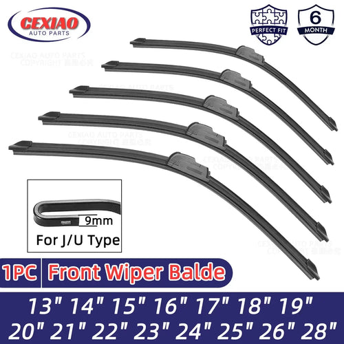 Soft Rubber J Hook Windscreen Wiper