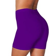 Women's Thin Slim Fit High Waist Fitness Shorts