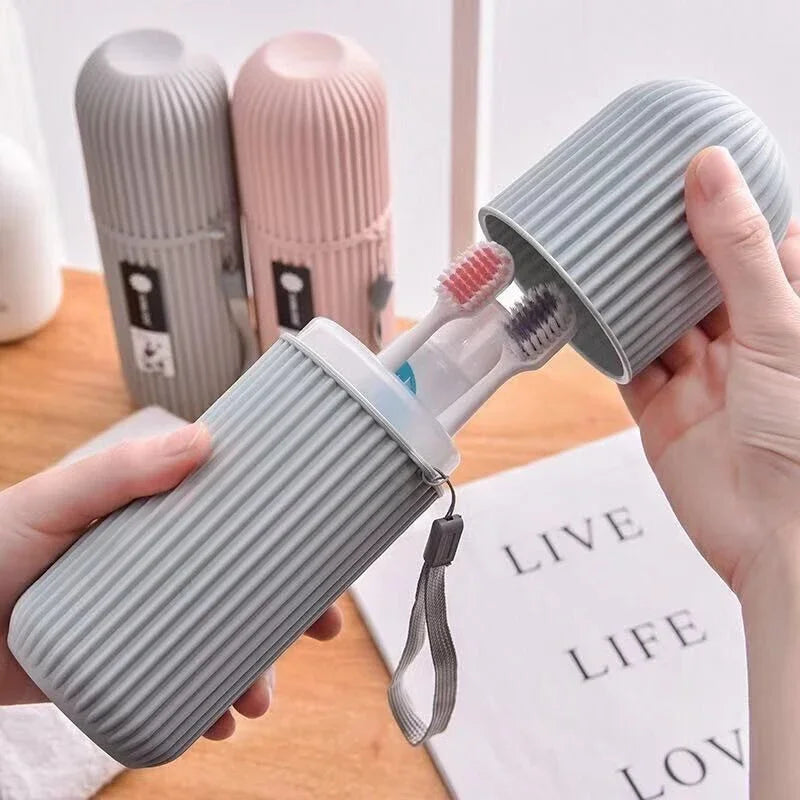 Portable Travel Toothpaste Toothbrush Protector Case