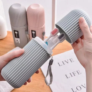 Portable Travel Toothpaste Toothbrush Protector Case