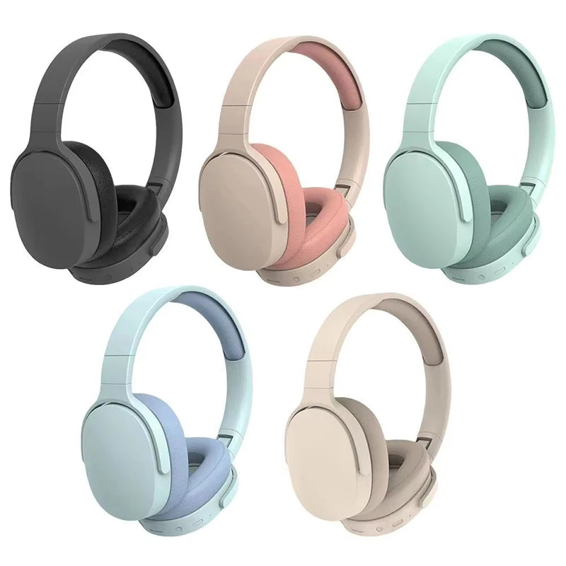 P2961 Bluetooth 5.3 Headphone Over HIFI Stereo Sports Noise Reduction Headset