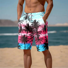 3D Print Beach Short Cool Swimming Trunks