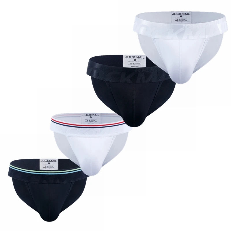 Jockmail Low Rise Solid Cotton Underwear