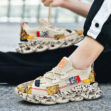 Breathable Designer Print Sneakers