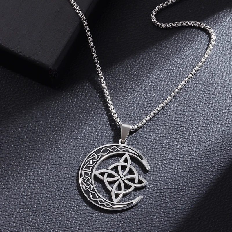 Witch Knot Cuff Stainless Steel Bracelet