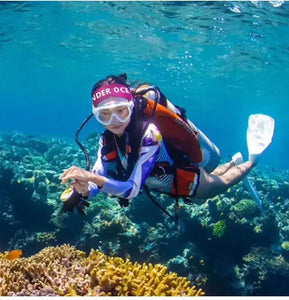 Neoprene Free Diving Straps Cover Hair Protective Wrap