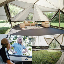 Large Waterproof & Windproof Tent w/Stove Jack
