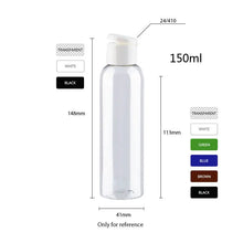 25pcs Empty Refillable Bottles With Plastic Flip Cap