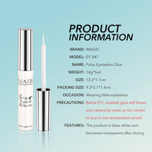 IMAGIC 5ML Eyelash Waterproof Long Lasting Quick Dry Extension Easy Removal Glue Primer