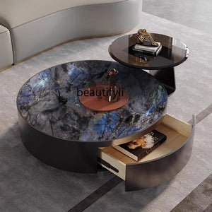 Italian Style  Stone Plate Coffee Table