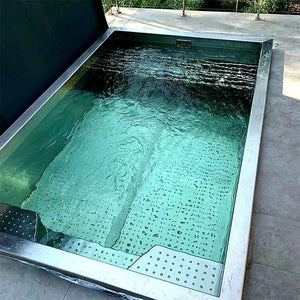 Prefabricated Integrated 304/316 Stainless Steel Swimming Pool