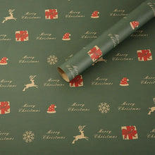 12 Sheets 75*50CM Christmas Kraft Paper