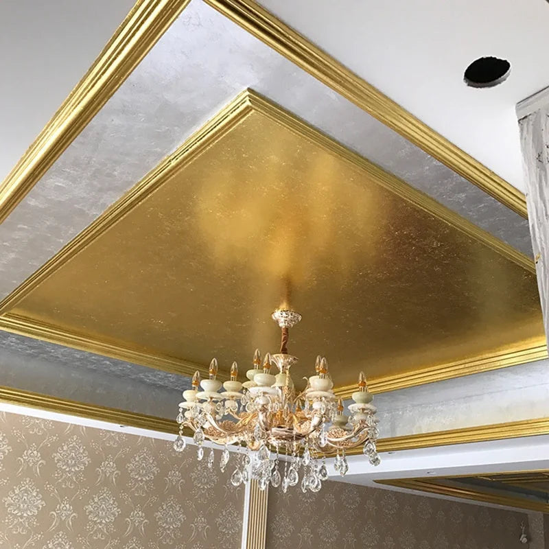 500 Sheets Imitation Gold Silver Foil Paper
