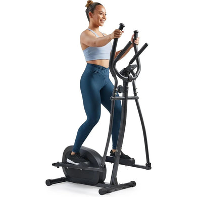 YC-Health & Fitness Smart Upright Elliptical w/Pulse Sensor Built-in