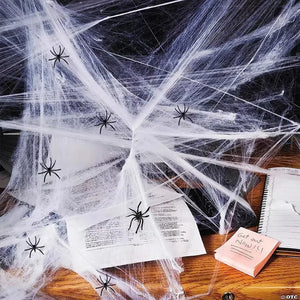 Artificial Spider Web Halloween Decoration