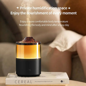 Cool Flame Colorful Small Mini Ambient Lamp  Aromatherapy Machine