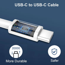 10FT Fast 20W Dual Port USB C Charging Block with Extra Long USB C to C Charging Cable