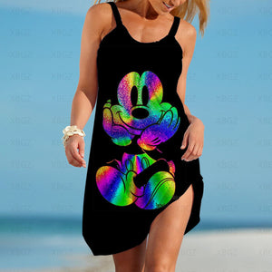 Cartoon Mouse Loose Fit Dress