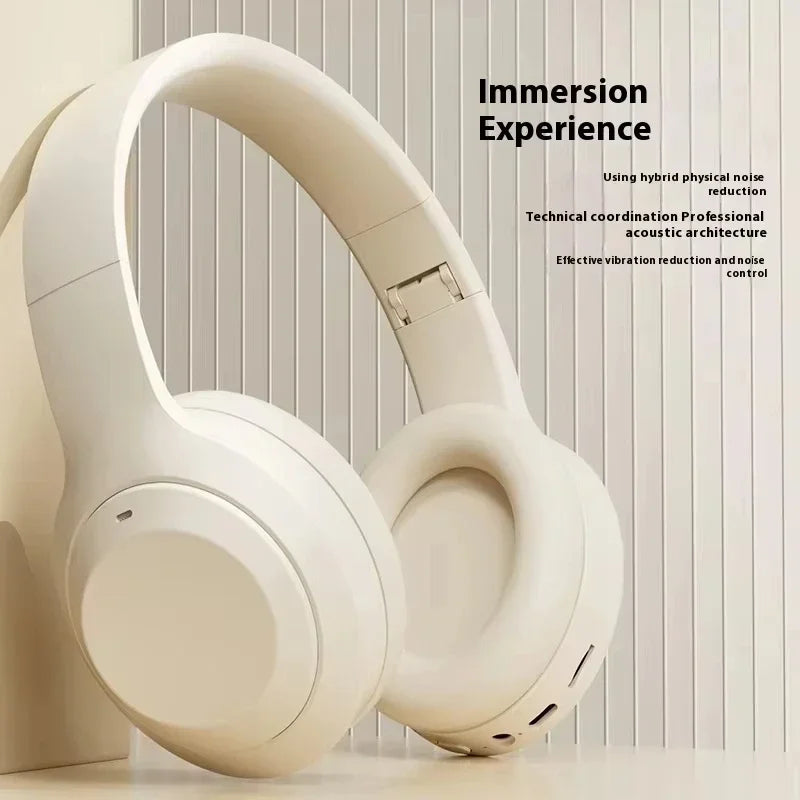 M5 Wireless Bluetooth 53 HiFi Stereo Noise Cancelling Foldable Headset With Mic