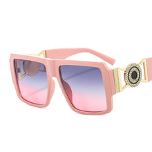 Oversized Square Frame Luxury Sunglasses