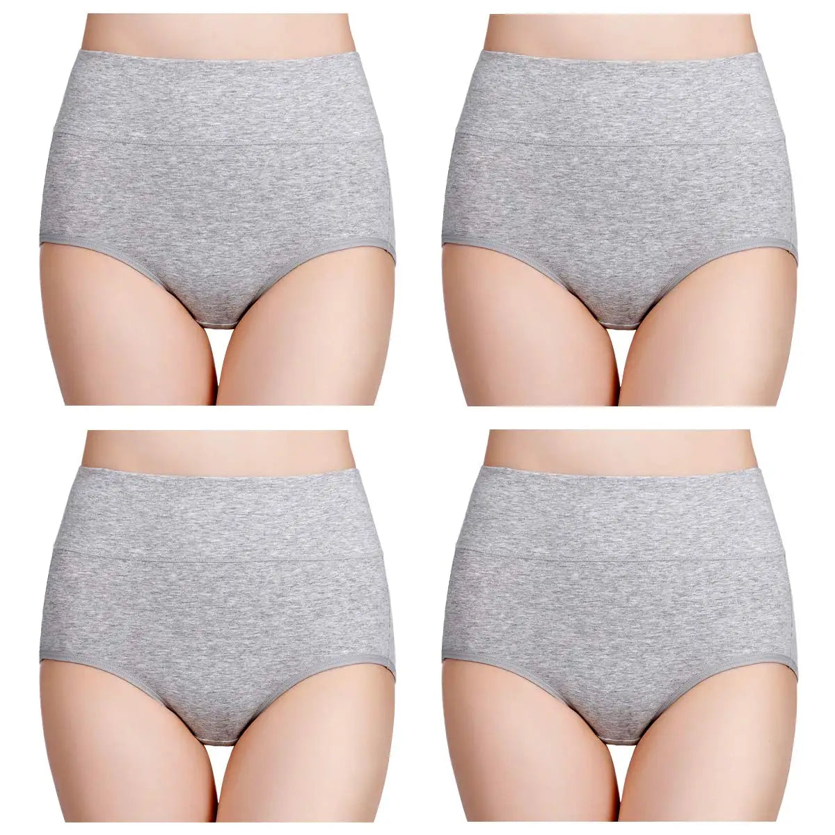 High Waist Cotton High-Waist Abdominal Briefs