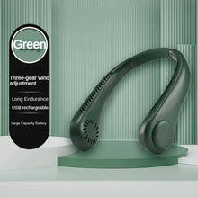 Portable Mini Neck Hanging Fan Without Blades