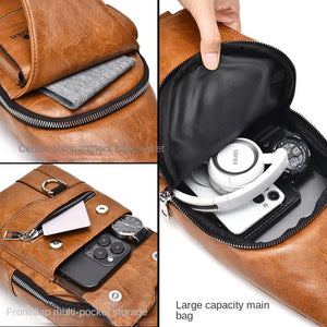 Retro Single Shoulder Crossbody Backpacks