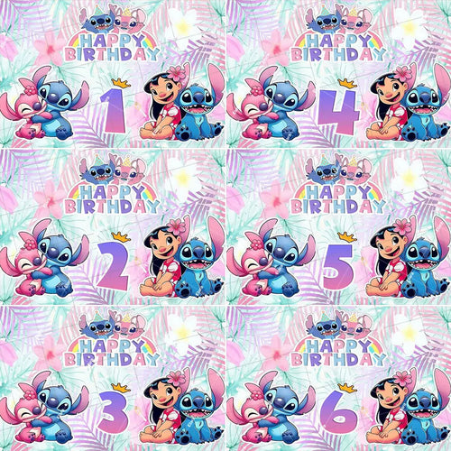 Cartoon Children's Happy Birthday Party Decor