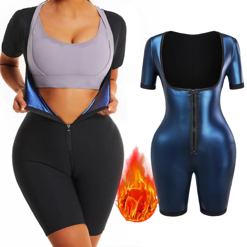 Women's Slimming Hot Thermal Fat Burning Sauna Suit