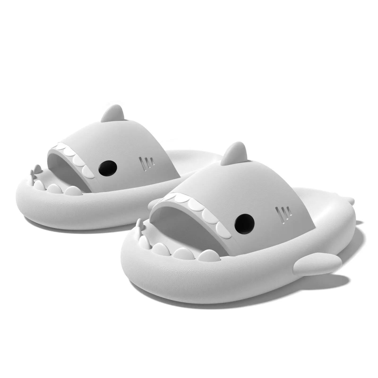 Soft Cloud Platform Shark Slippers