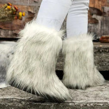 Fluffy Faux Fur Boots