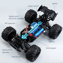 50KM/H 4WD Remote Control Car with LED Lights