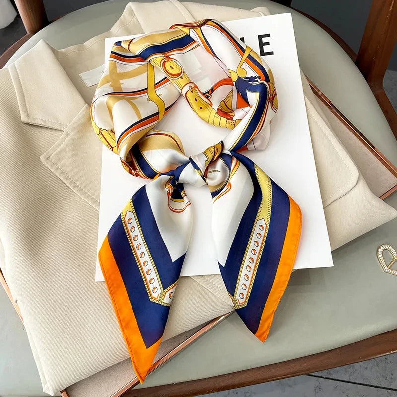Printed Pashmina Silk Scarf