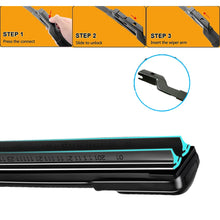 Universal Car Windshield Wiper Blades Soft Double Layer