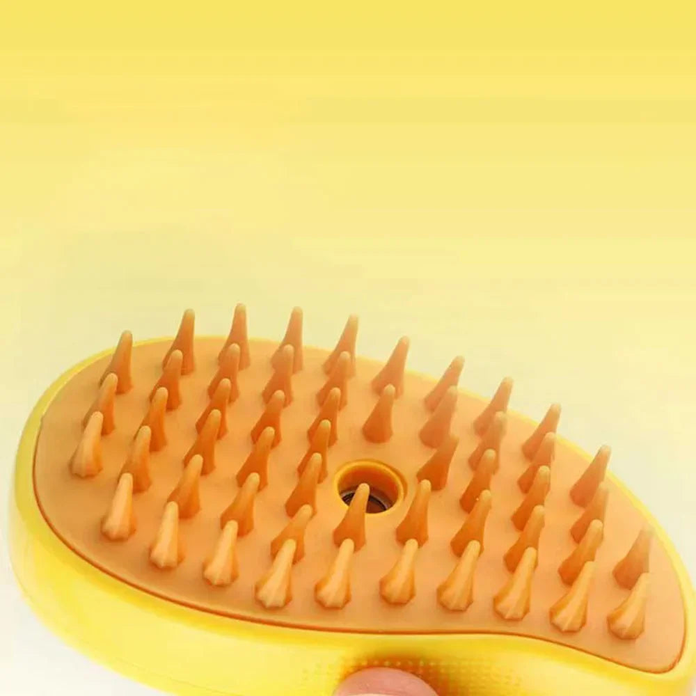 3 in 1 Steam Brush Steamy Built-in Electric Spray Hair Removal Comb