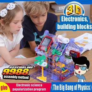 Circuit Electronic Building Block Scientific Experiment Educational Toy