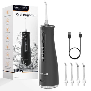 Cordless Water Dental Flosser 4 Jet Tips 4 Modes