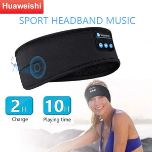 Headband Style Bluetooth Elastic Wireless Headphones